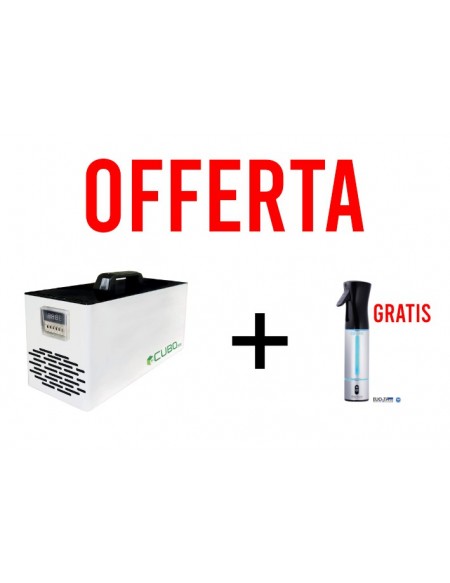 OFFERTA: Ozono Cubo 14+spray ozono GRATIS